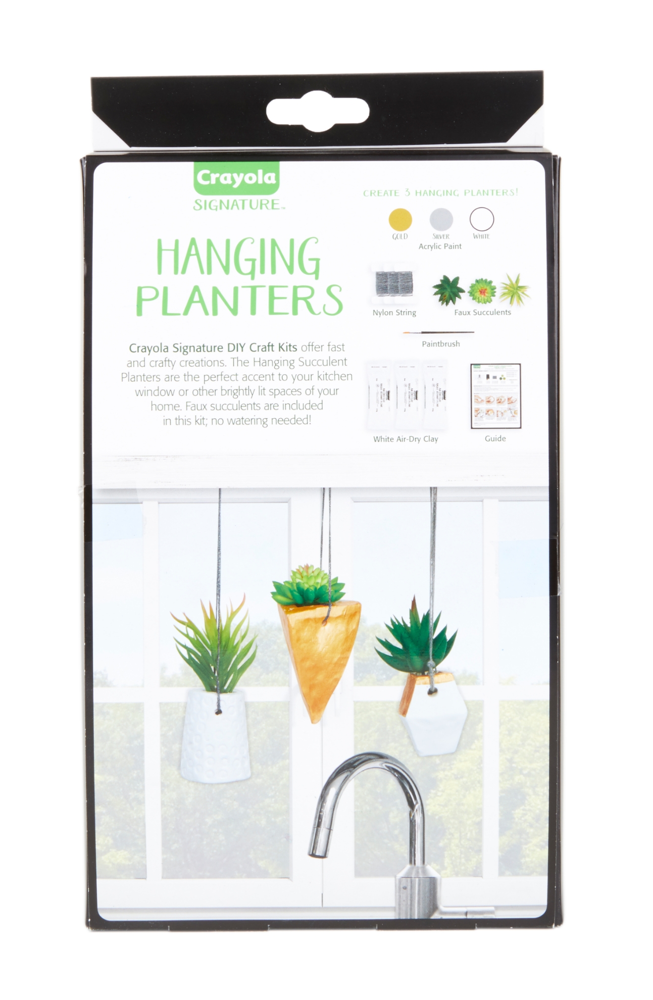 Your store. Crayola Signature DIY Hanging Planter Craft Kit