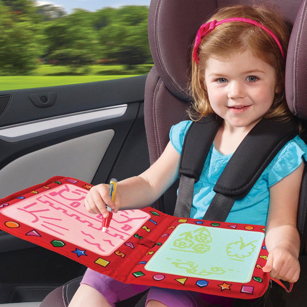 Your store. Tomy Aquadoodle Red Travel Drawing Bag